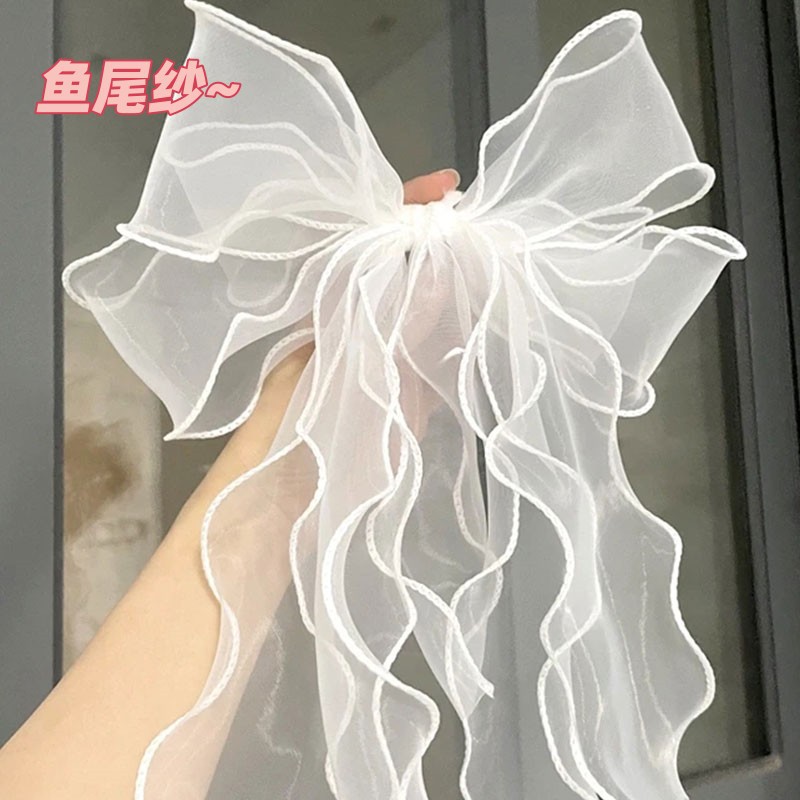 Ribbon Organza Roll - 10 yards 40mm Roll Zijden Lint