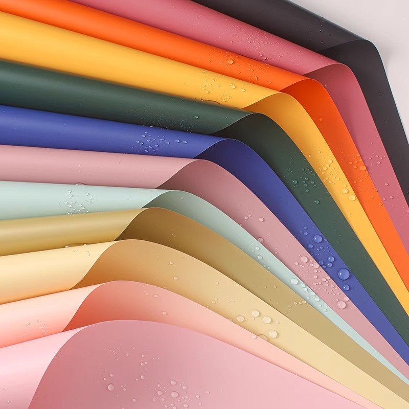Anda Florist Supply - Koreaanse Stijl Effen Kleur Papier Monochroom
