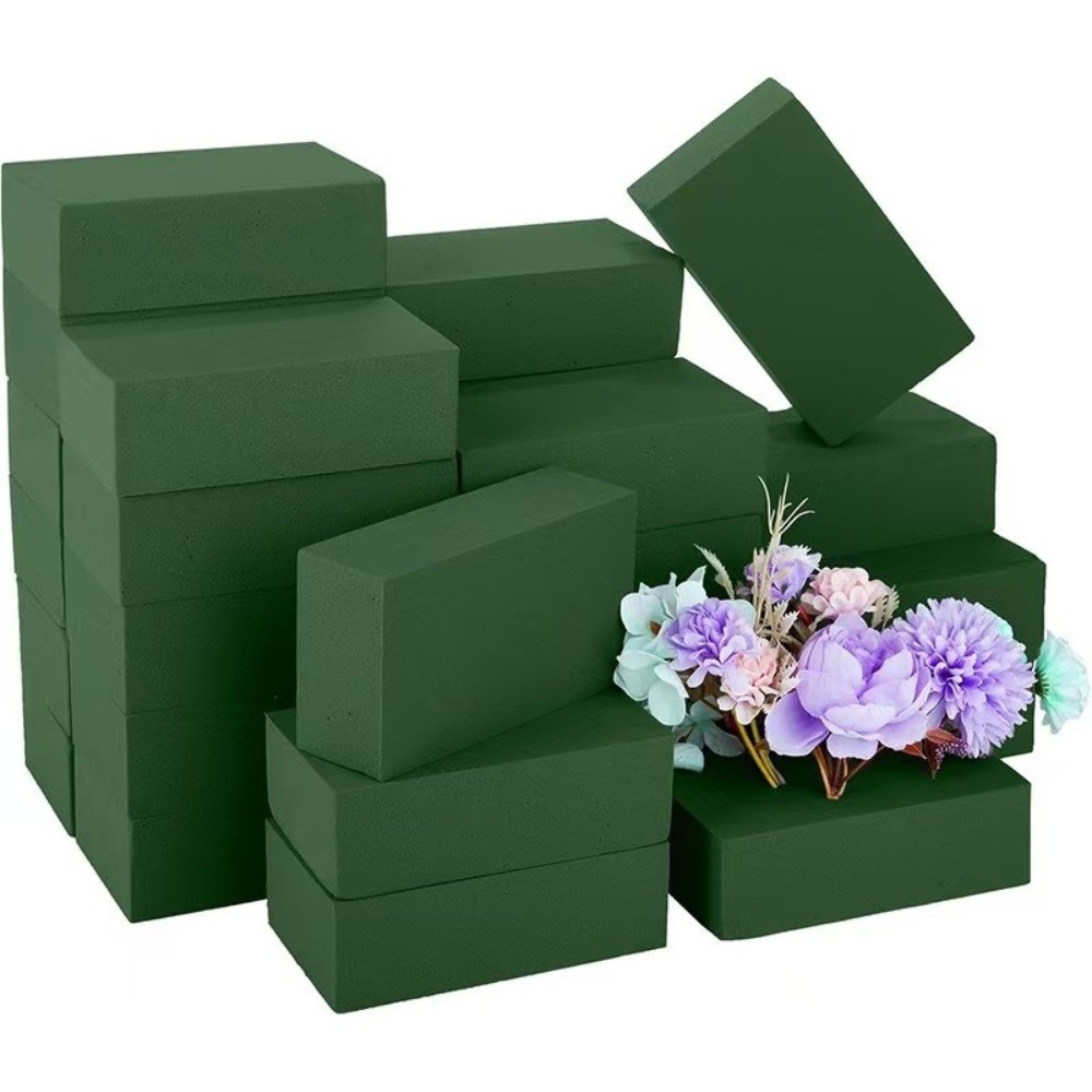 Groene bloemarrangement schuim - Bouquet Holder Foam recensie en prijs