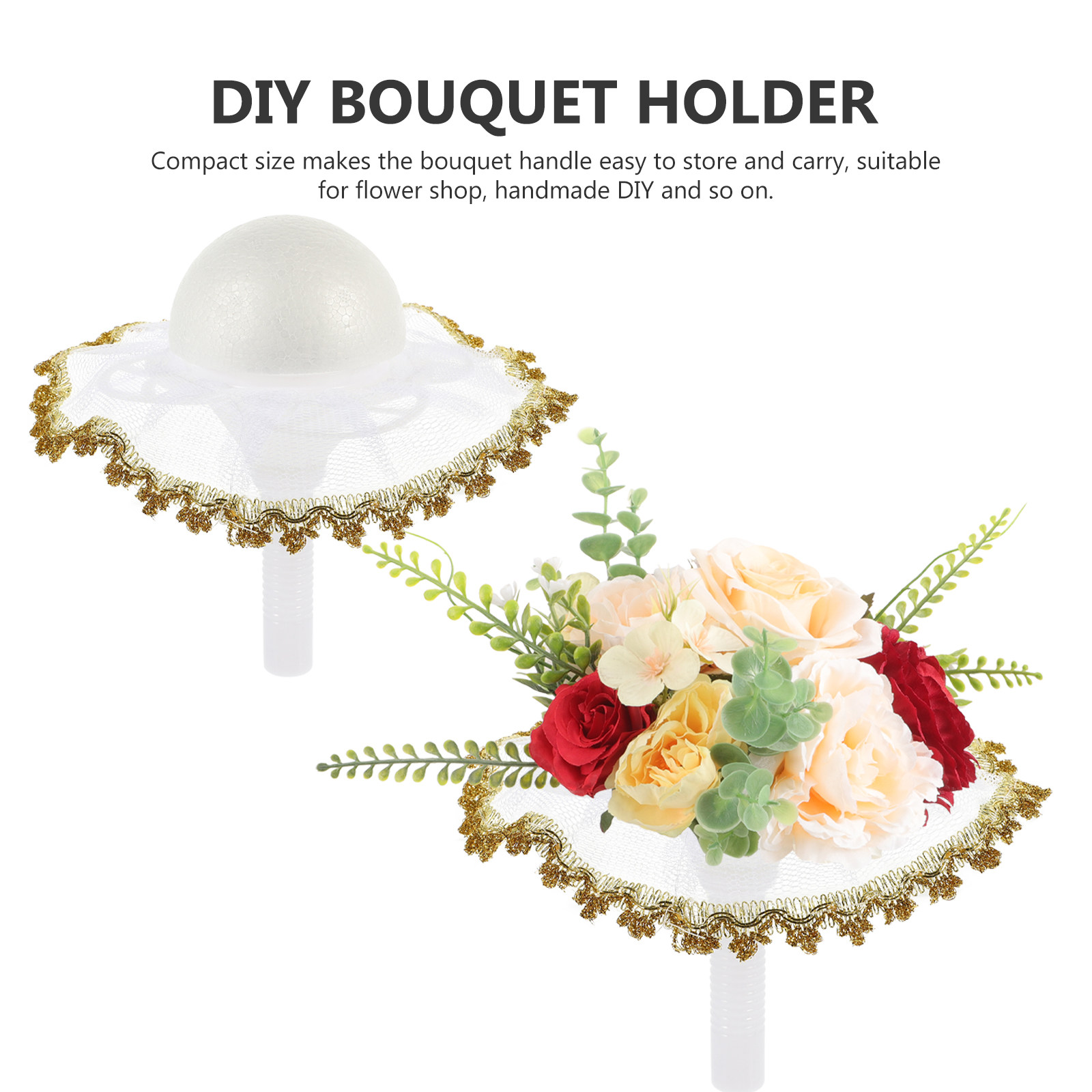 1Set Bruidsboekethouder Halfro - Bouquet Holder Foam recensie en prijs