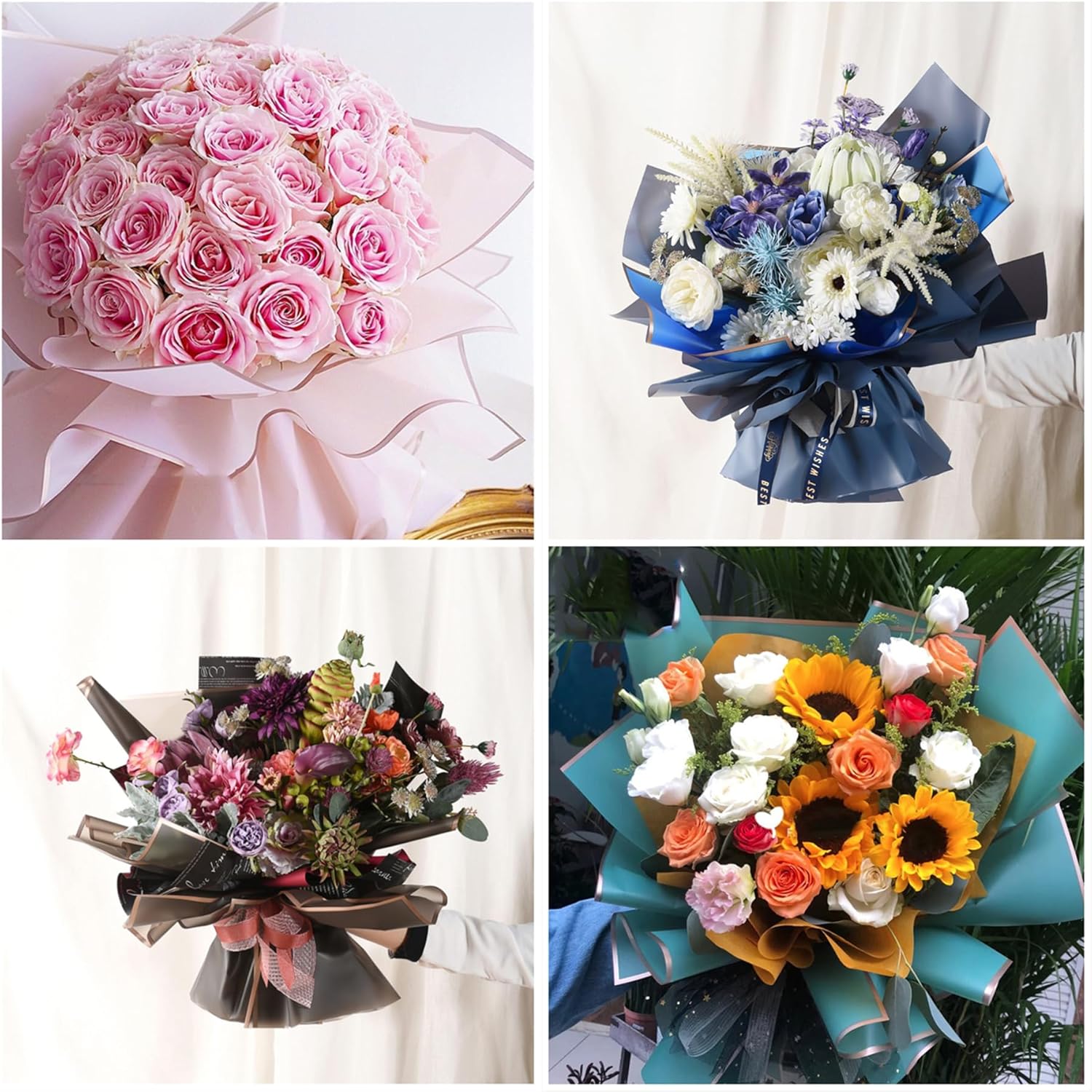 10 Vellen 8 Kleuren Bloemboeke - Anda Florist Supply recensie en prijs