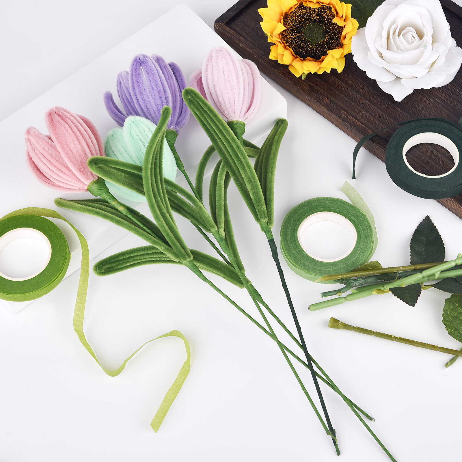 30 yards Bloemen Stem Tape Cor - Anda Florist Supply recensie en prijs