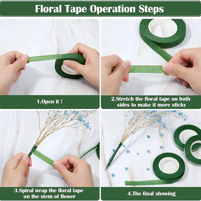 20Yards Groene Boeket Bloement - Anda Florist Supply recensie en prijs