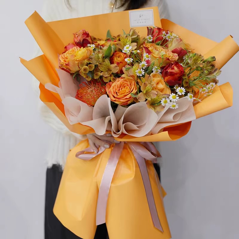 Koreaanse Stijl Effen Kleur Pa - Anda Florist Supply recensie en prijs