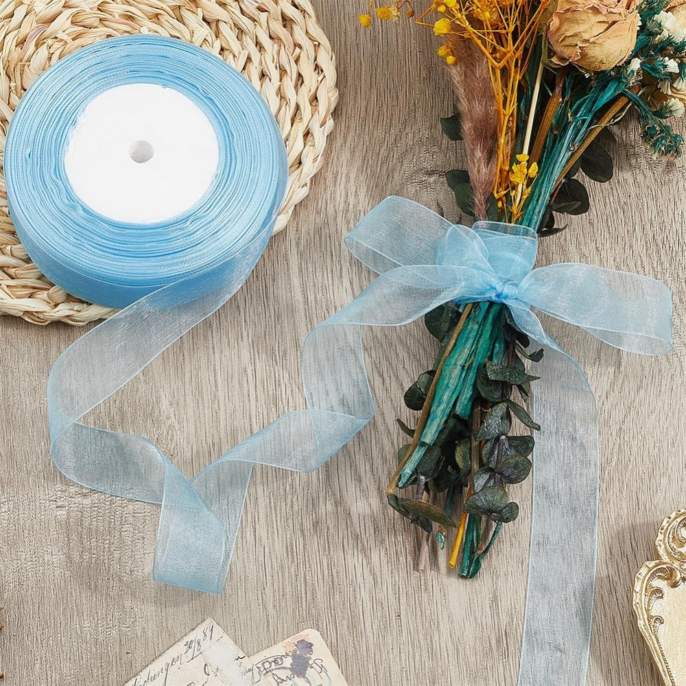 1 rollen doorschijnend organza - Ribbon Organza Roll recensie en prijs
