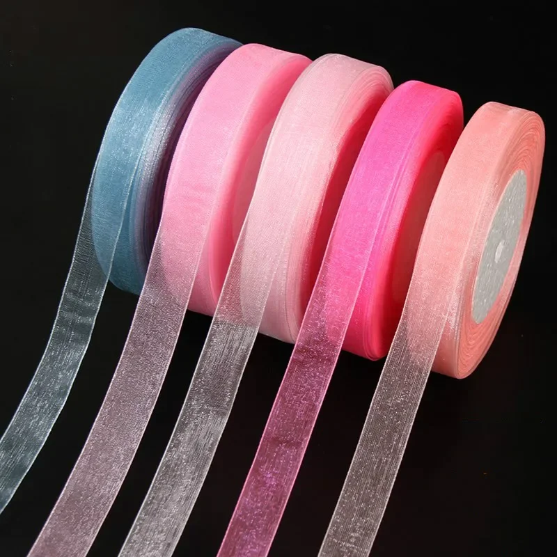 15mm 50 yards/rol Organza lint - Ribbon Organza Roll recensie en prijs