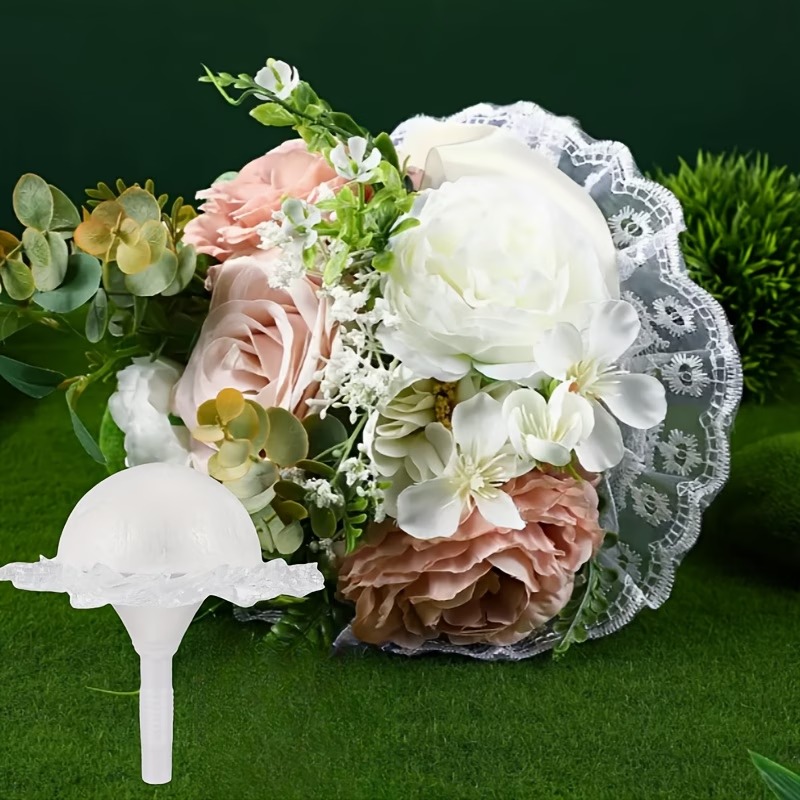 Kunstbloemenhouder, DIY witte  - Bouquet Holder Foam recensie en prijs