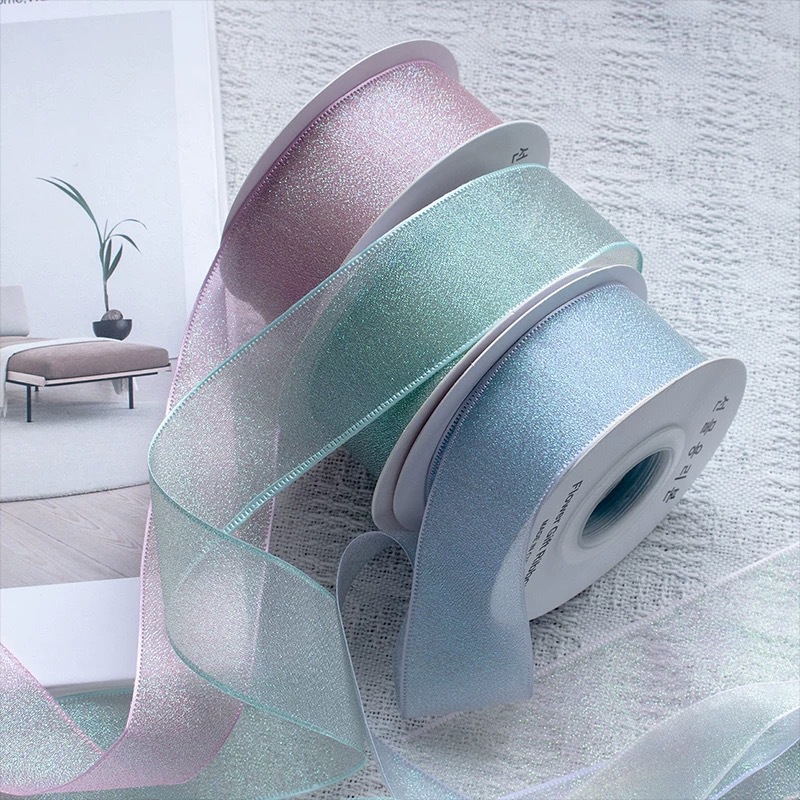 10Yards Roll 4Cm Kleurrijk Org - Ribbon Organza Roll recensie en prijs