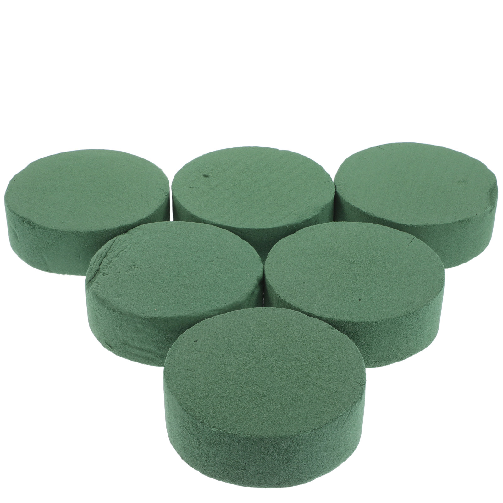 6 stuks ronde bloemschuimblokk - Anda Florist Supply recensie en prijs