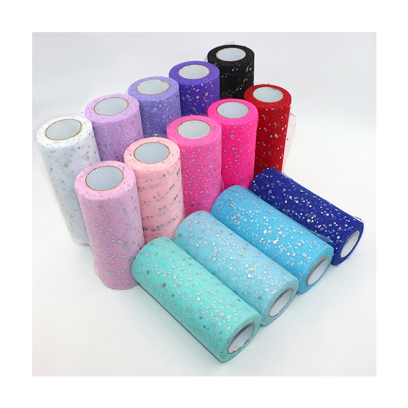 Glitter Pailletten Tule Roll 1 - Ribbon Organza Roll recensie en prijs