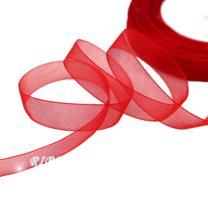 (50 yards/rol) 12mm Organza li - Ribbon Organza Roll recensie en prijs