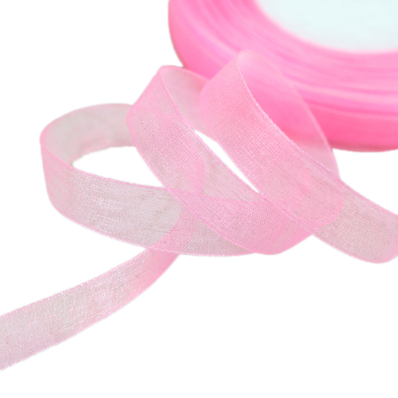 (50 yards/rol) 12mm Organza li - Ribbon Organza Roll recensie en prijs